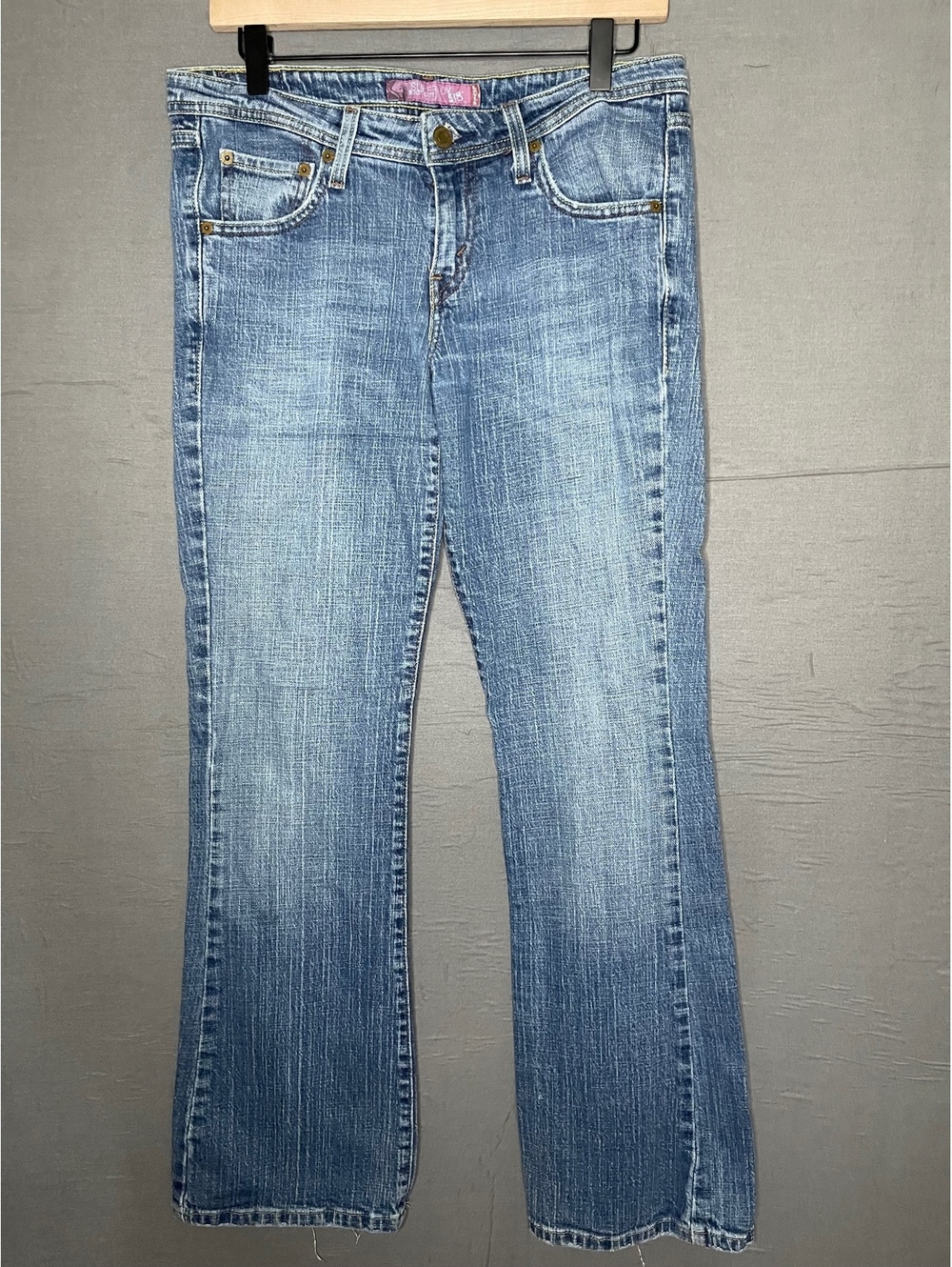 Levi's 518 Superlow Bootcut Jeans Women's Size 9M Blue Denim Low Rise